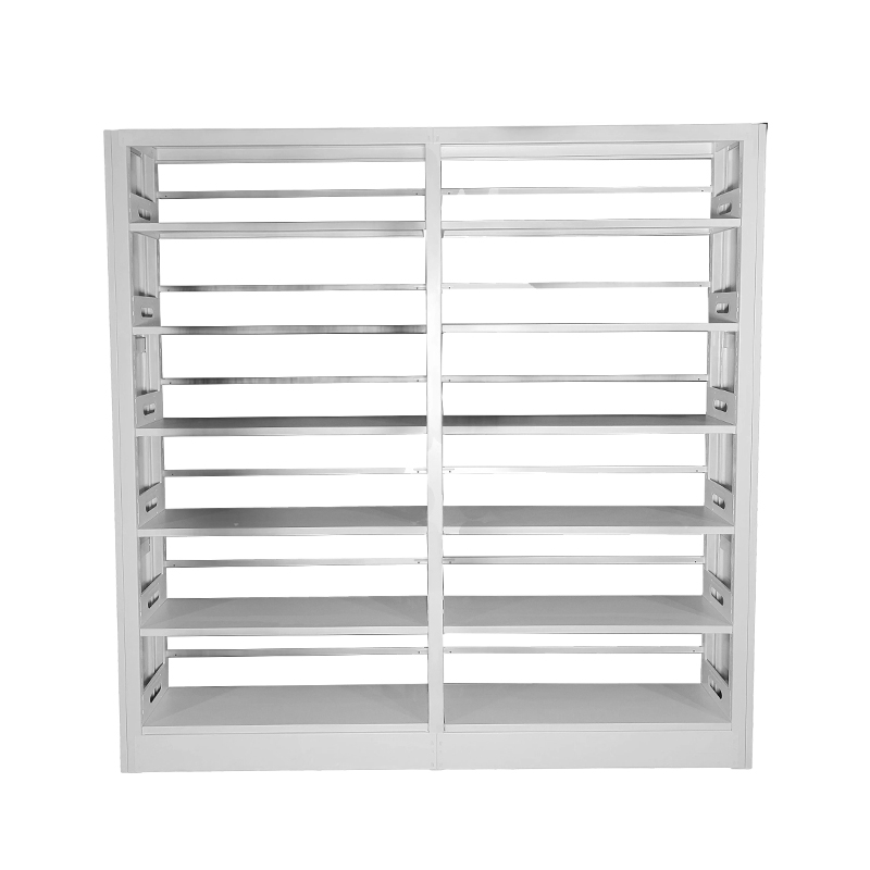 Considering the safety issue, does the steel bookshelf have a safety design to prevent tipping?
